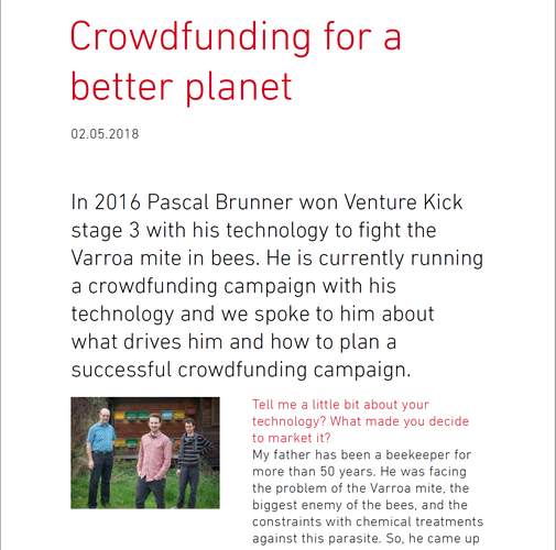 Crowdfunding for a better planet